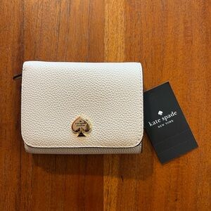 Kate Spade White Leather Wallet